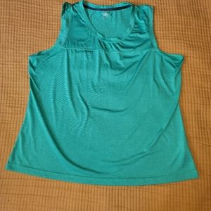 Athletic Works XXL teal sleeveless tank
